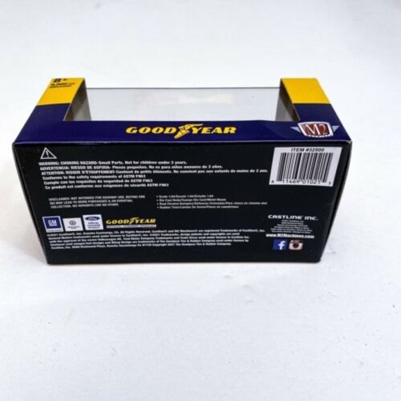 M2 Machines 2021 Walmart Exclusive Goodyear 1960 Volkswagen VW Delivery Van - Picture 8 of 8